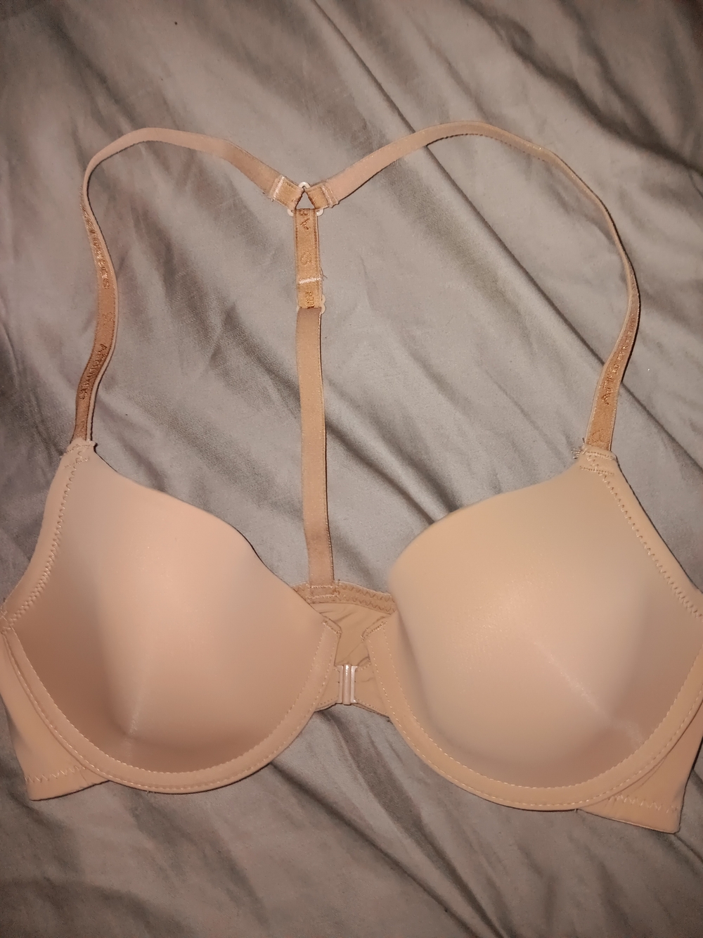 Affinitas Nude T-Back Smooth Molded Bra
